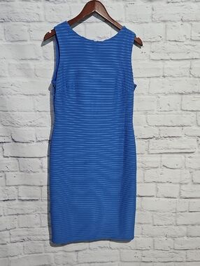 Julian Taylor Sleeveless Midi Sheath Dress